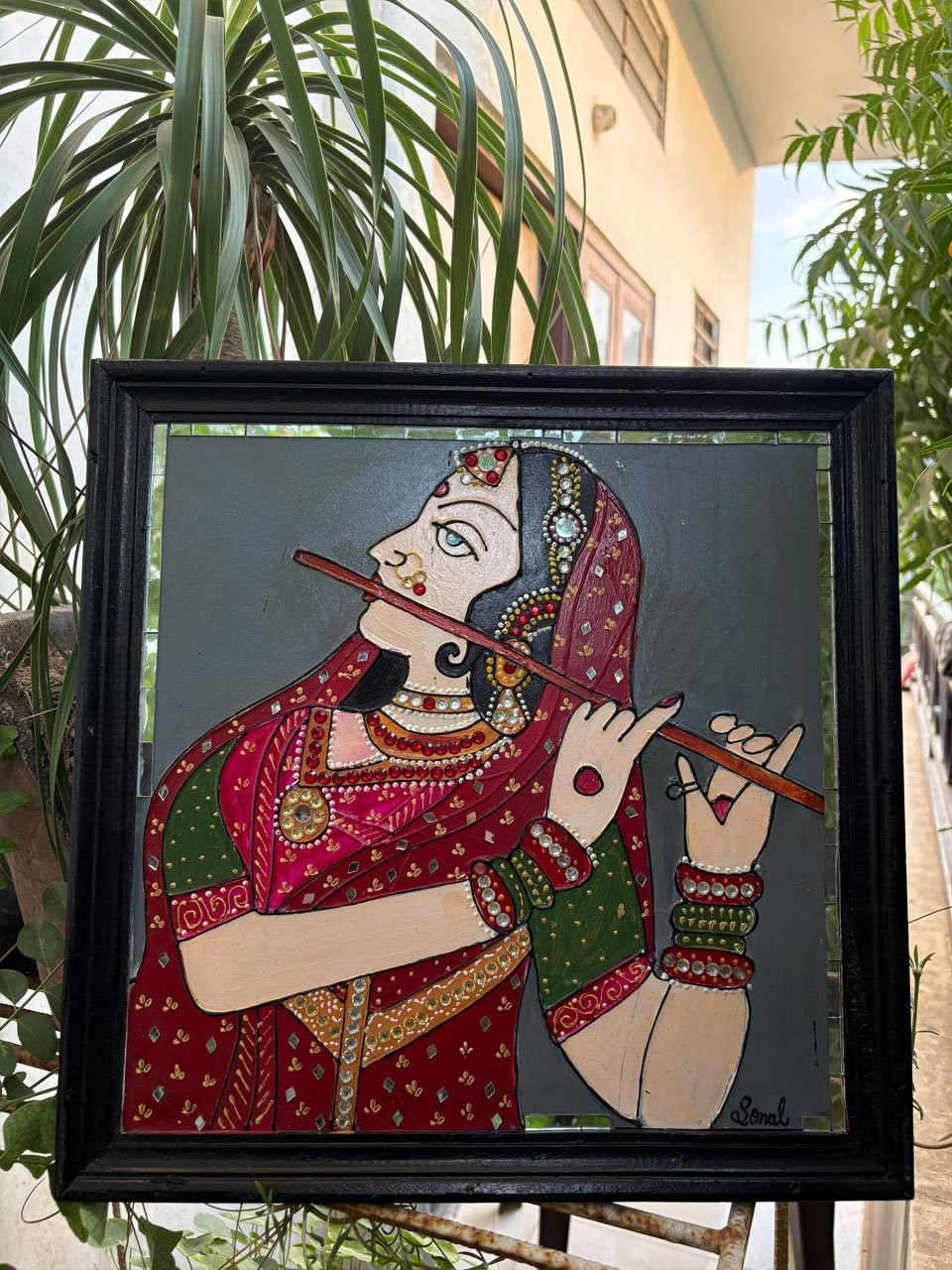 Square Lippan Art
