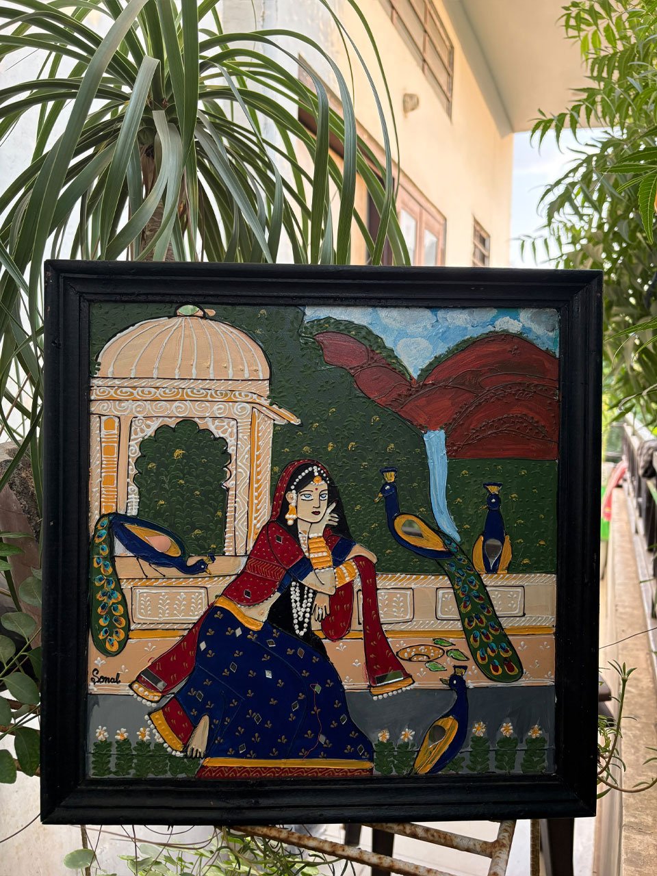 Square Lippan Art