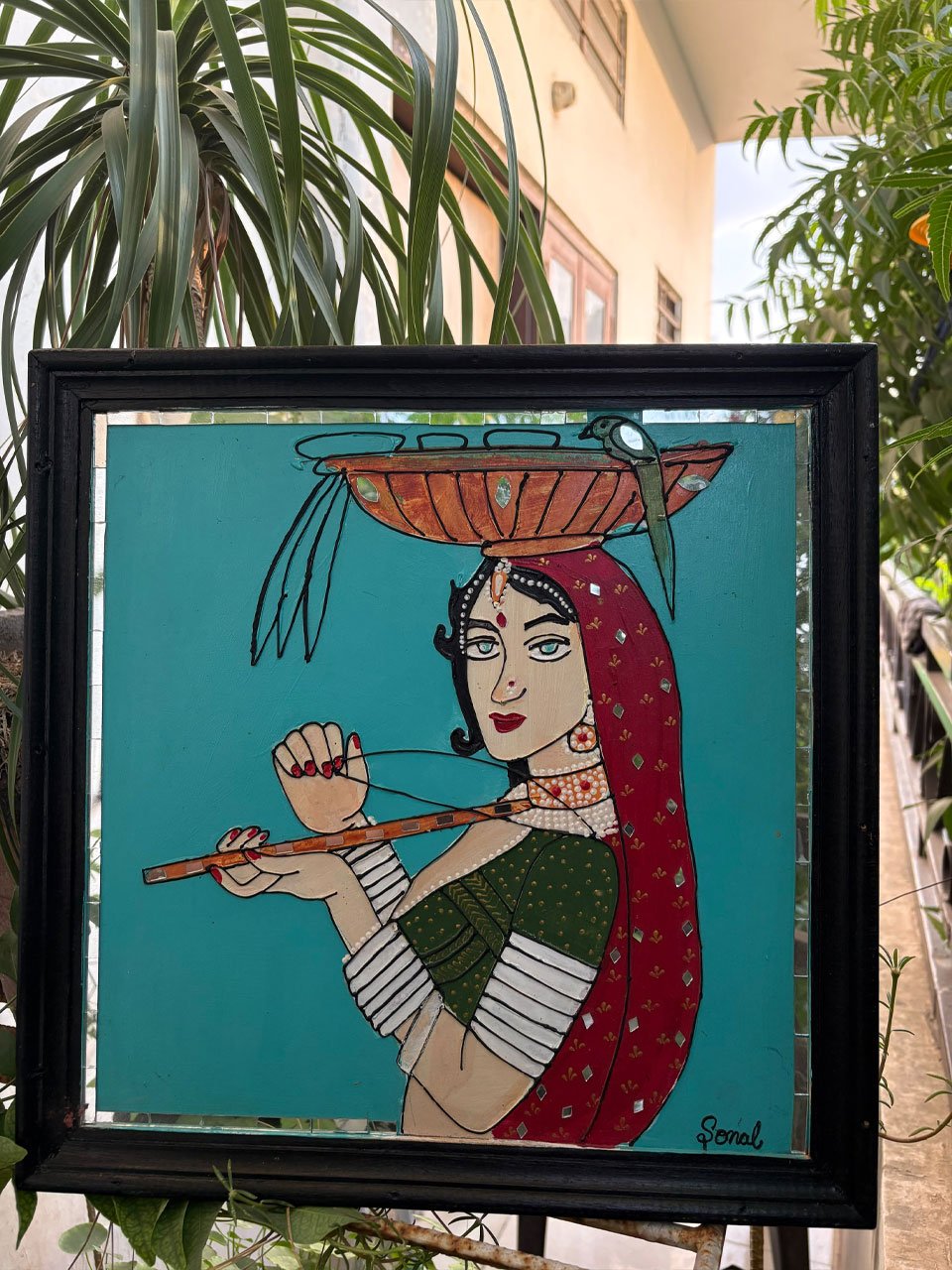 Square Lippan Art