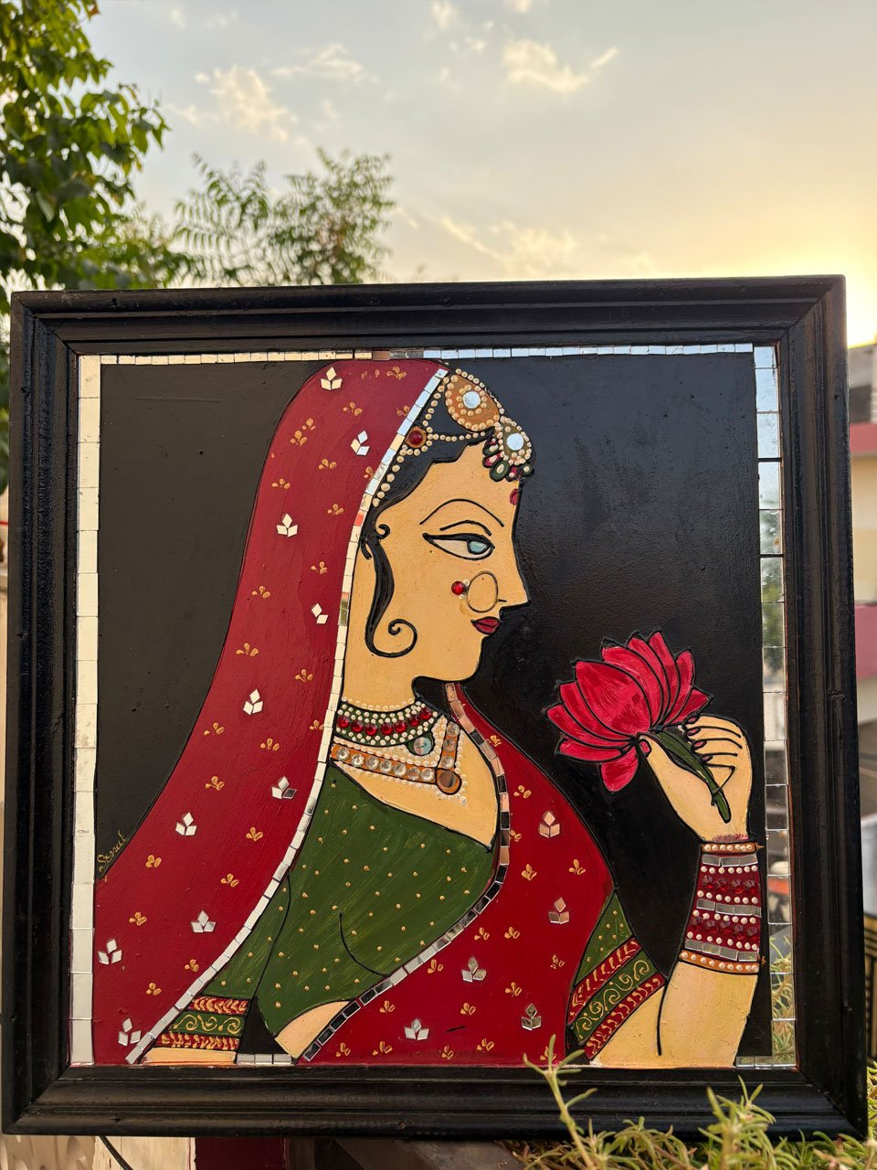 Square Lippan Art