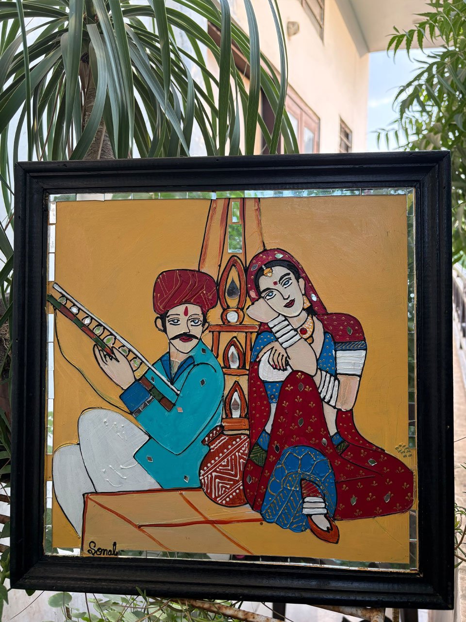 Square Lippan Art