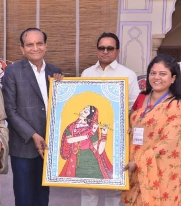Bani Thani Indian Monalisa Painting