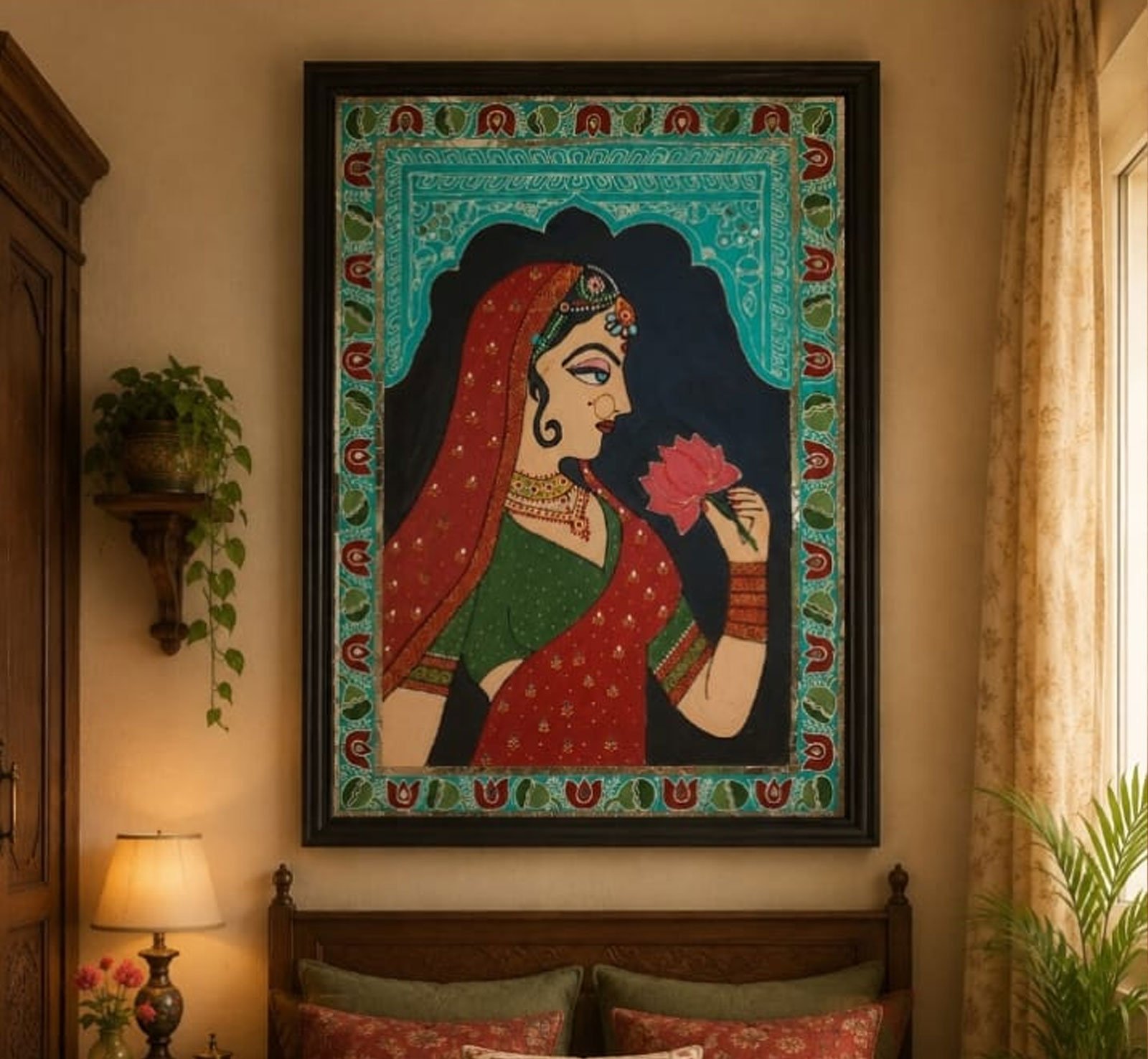 Bani Thani Indian Monalisa Painting